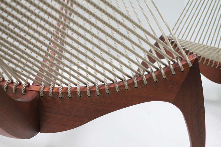 A Pair Of Harp Chairs by J. Høvelskov 1