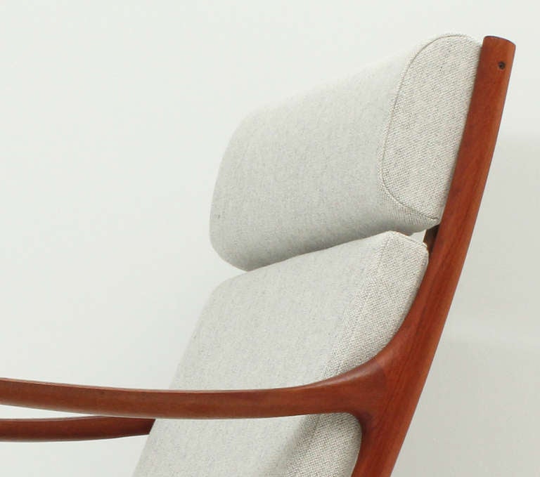 Mid-20th Century Pair of Danish Easy Chairs