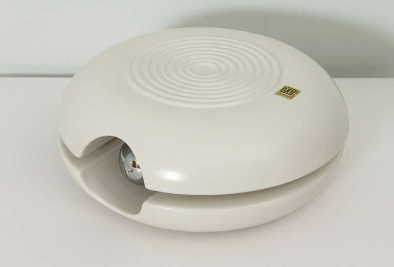 Rare Ceramic Lamp by Sele Arte