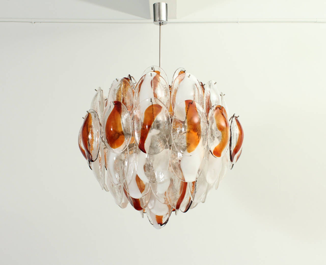 Mid-Century Modern Large Chandelier by La Murrina, Italy For Sale