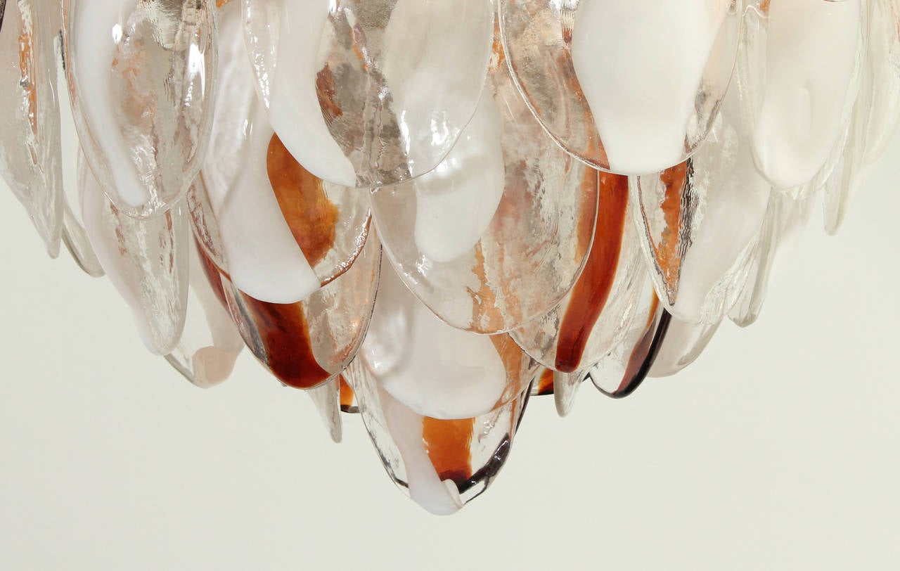 Mid-20th Century Large Chandelier by La Murrina, Italy For Sale