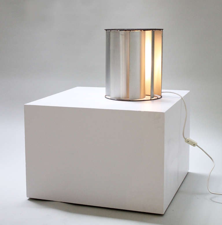 Modern Rare Turbine Lamp by Max Sauze