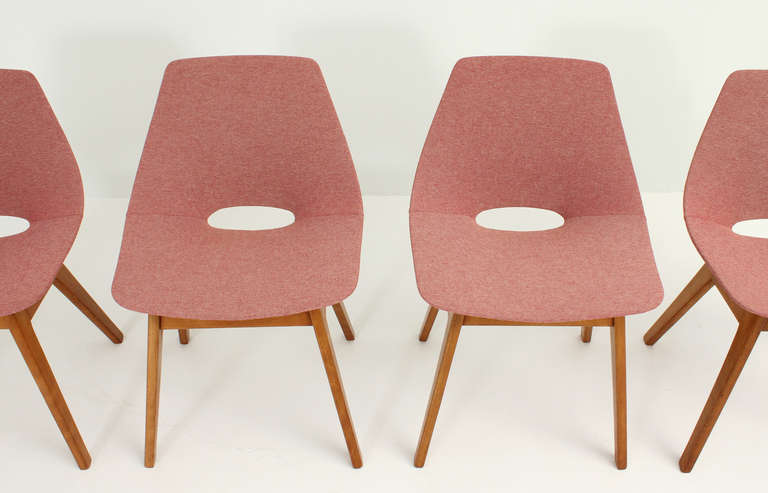Mid-Century Modern Pierre Guariche Tonneau Chairs For Sale