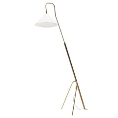 Unusual French Tripod Lamp