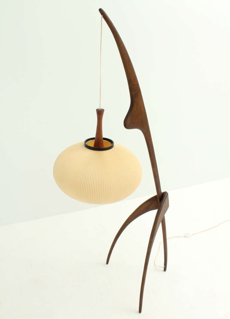 French Mantis Floor Lamp by Rispal