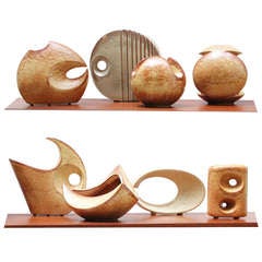 A Collection of Bertoncello Sculpture Vases
