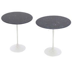 A Pair of Saarinen Side Tables