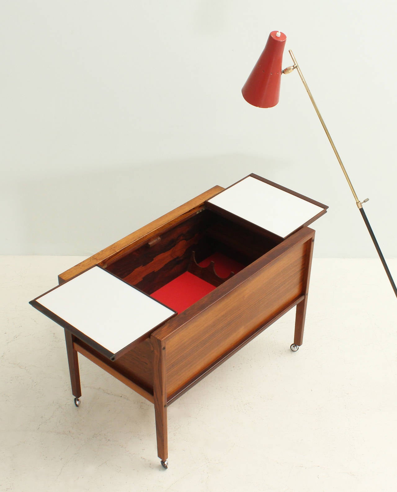 Danish Rosewood Bar Cabinet by Dyrlund