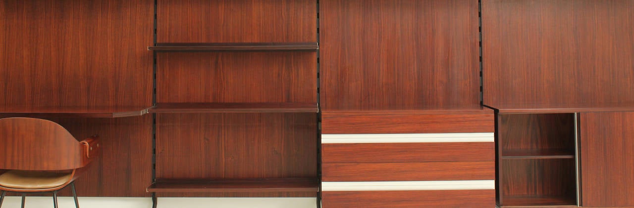Mid-Century Modern Urio Wall System by Ico Parisi For Sale