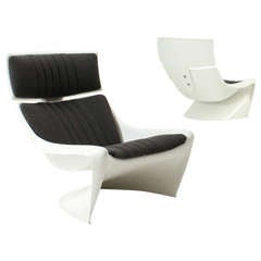 Pair of President Lounge Chairs by Steen Ostergaard
