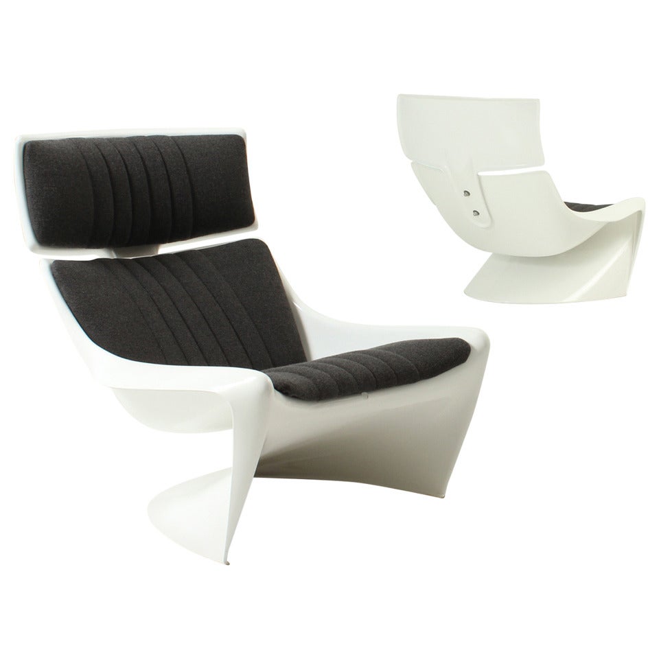Pair of President Lounge Chairs by Steen Ostergaard For Sale