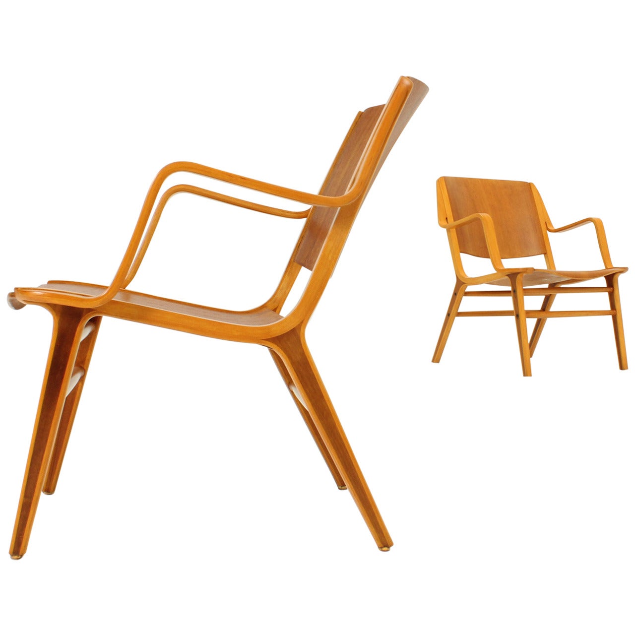Ax Chairs by Peter Hvidt and Orla Mølgaard-Nielsen For Sale