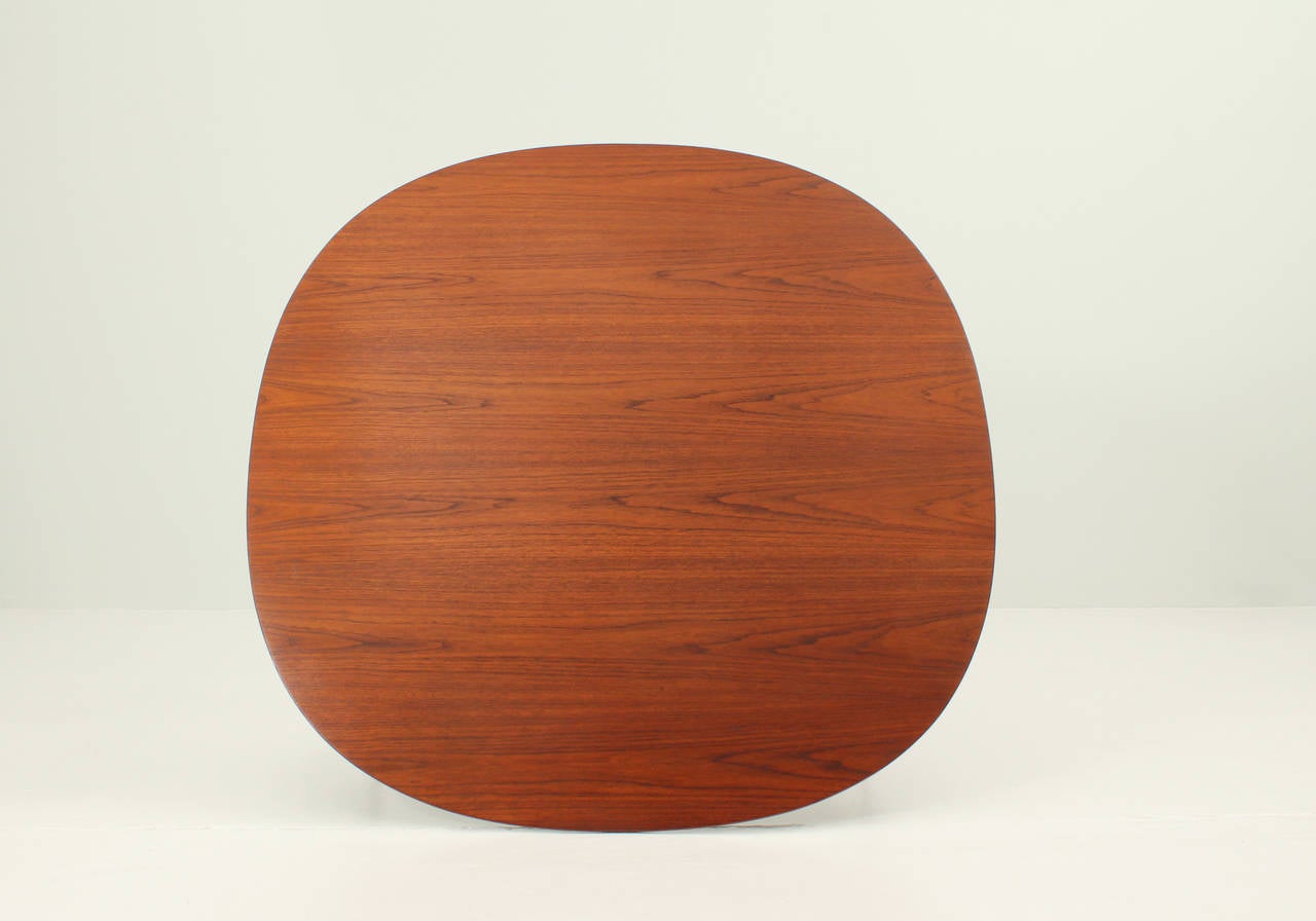 Danish Supercircle Table in Teak by Bruno Mathsson & Piet Hein For Sale