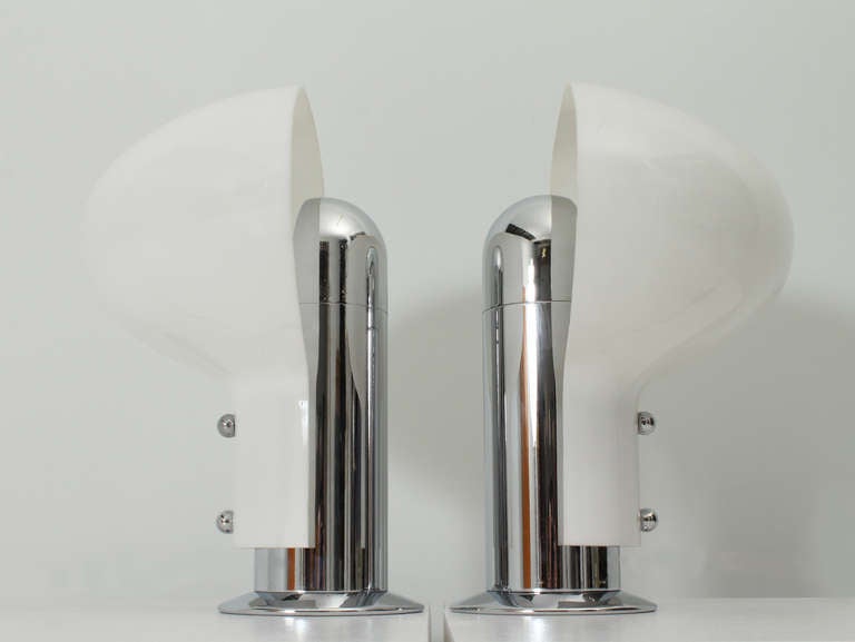 Pair of Leuke Lamps by Celli Tognon for Stilnovo