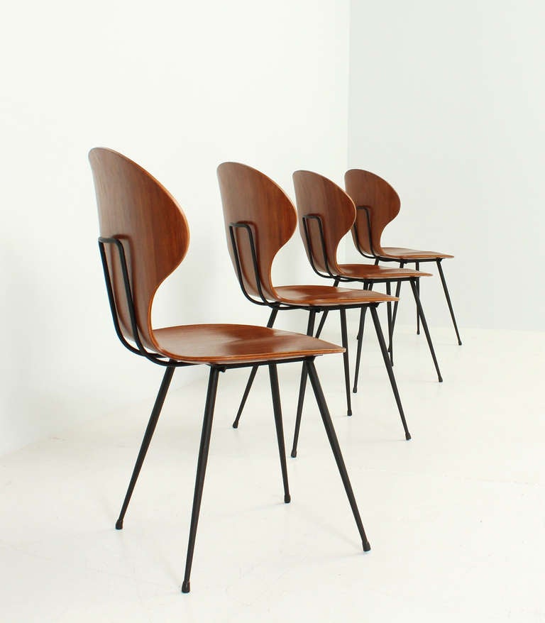 Four Side Chairs by Carlo Ratti 2