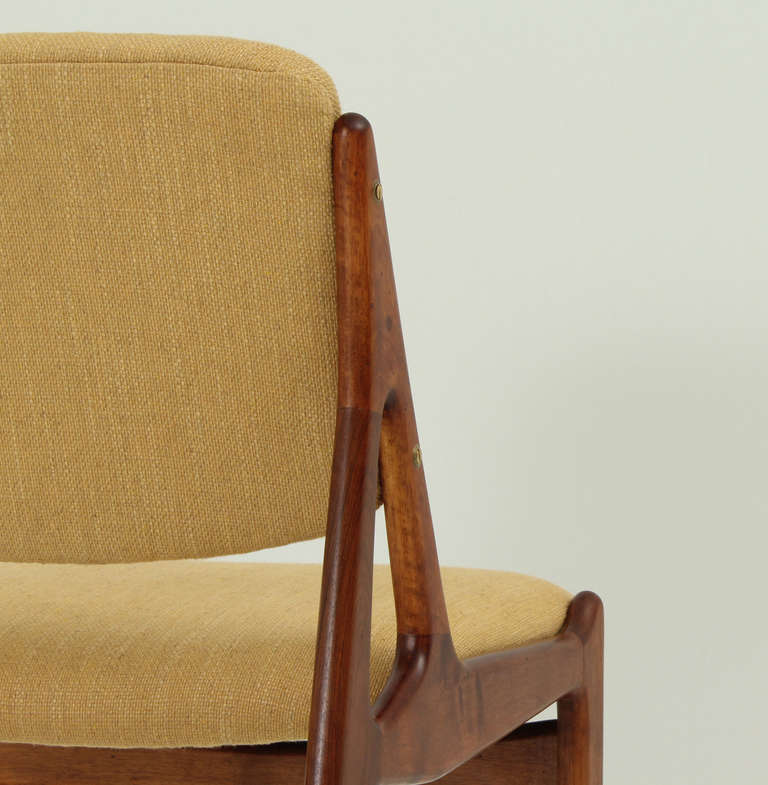Danish Pair of Ella Chairs by Arne Vodder For Sale