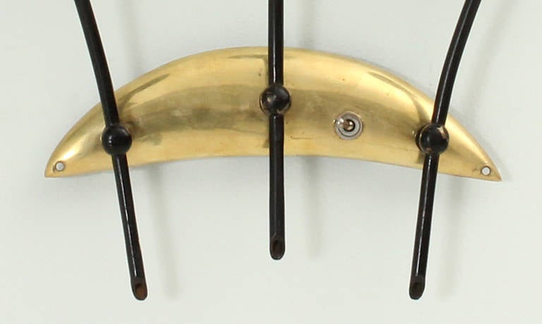 Pair of French Sconces Attributed to Arlus In Good Condition For Sale In Barcelona, ES