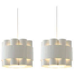 A Pair of Zero Lamps by Jo Hammerborg