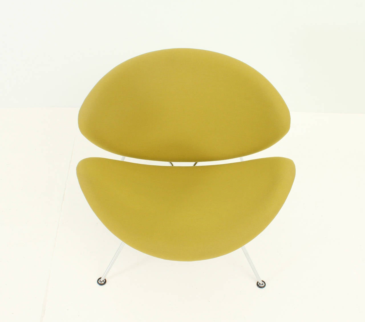 Orange Slicers Chairs by Pierre Paulin In Excellent Condition For Sale In Barcelona, ES