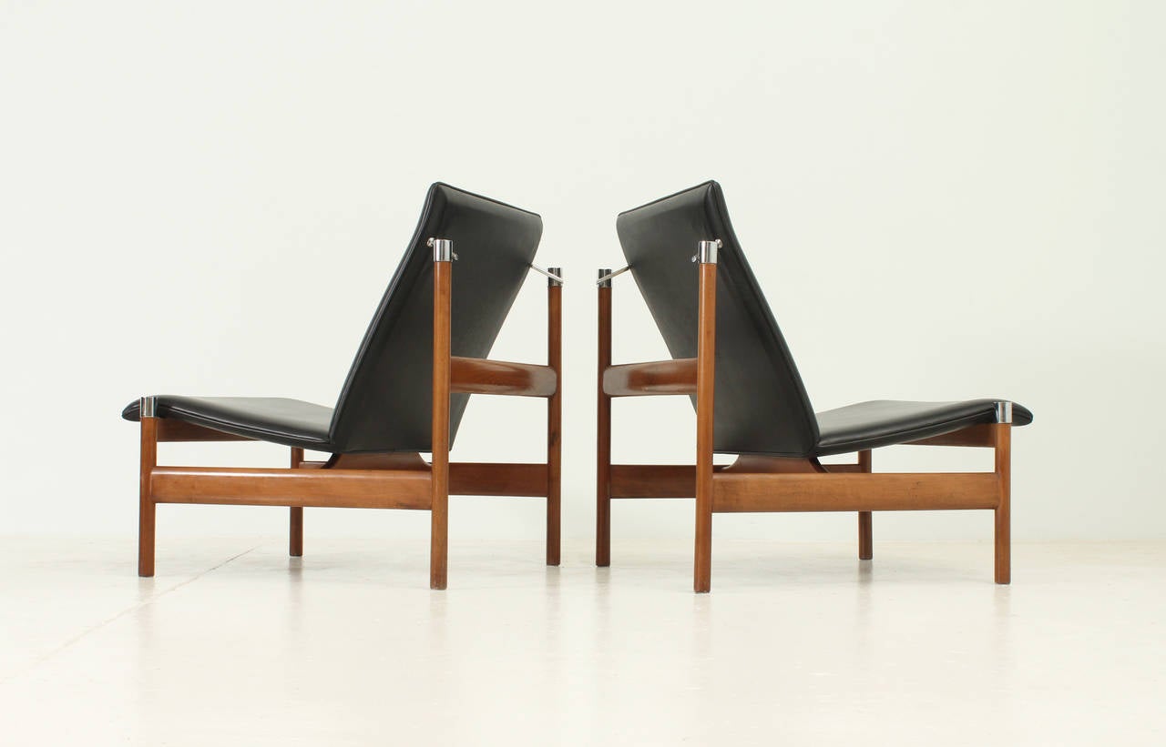 Four Sven Ivar Dysthe Lounge Chairs