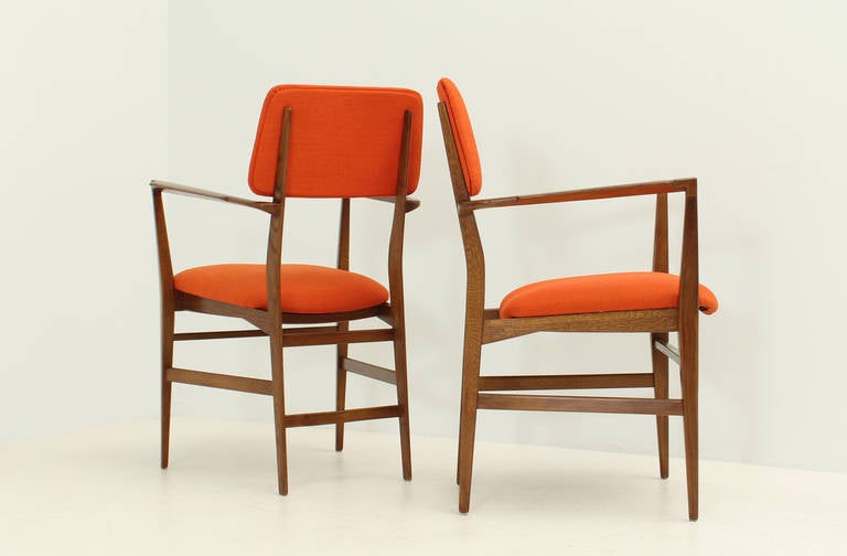 Edmondo Palutari Chairs by Dassi, Italy 2