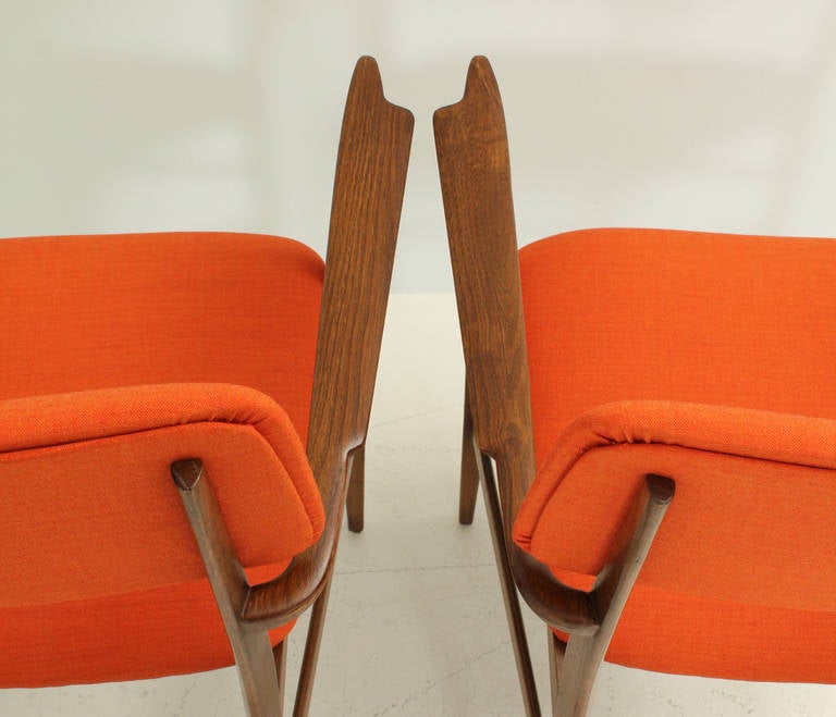 Edmondo Palutari Chairs by Dassi, Italy 3