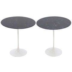 A Pair of Saarinen Side Tables