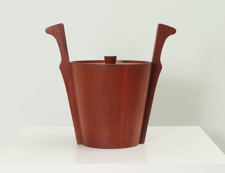 Danish Ice Bucket, Signed Anri Form