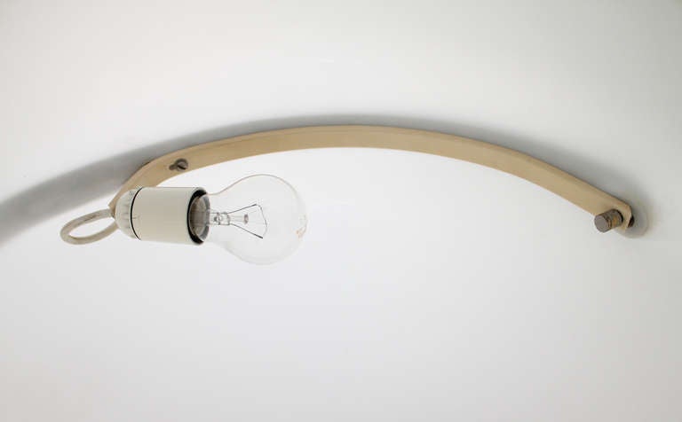 Chromed Serpente Floor Lamp For Sale 1