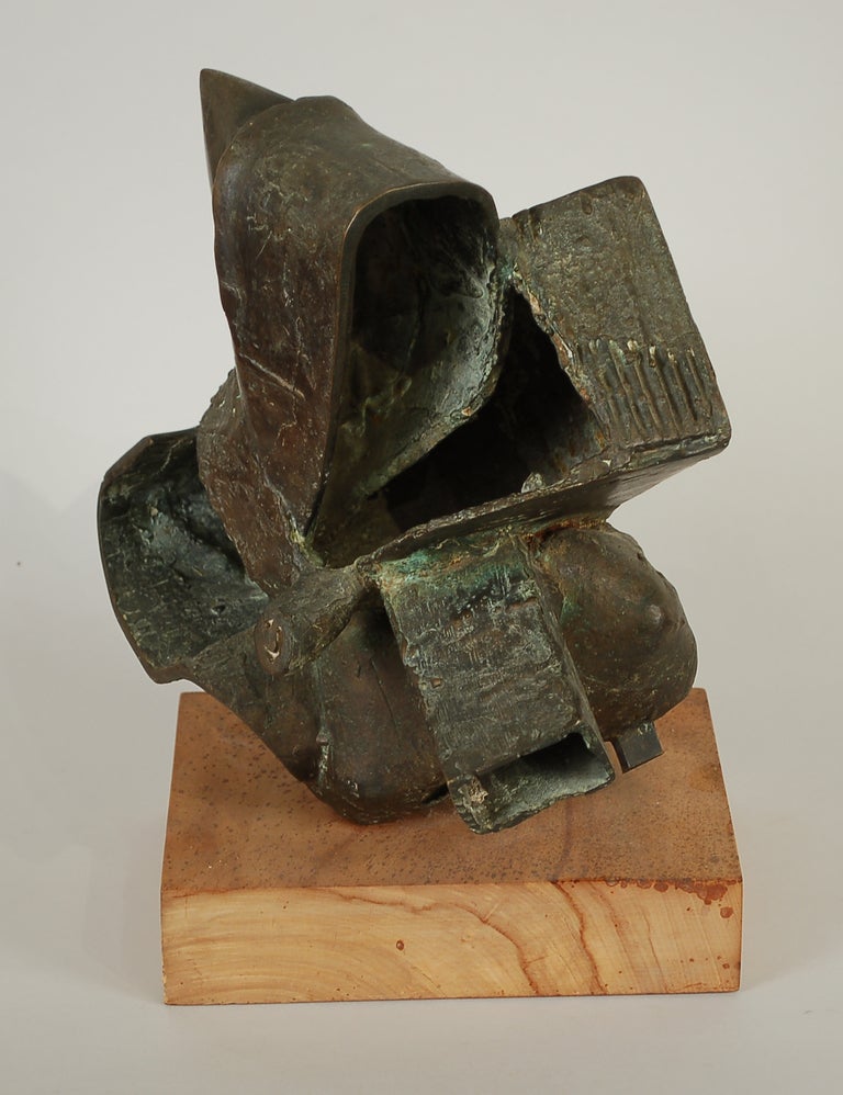 Brutalist Bronze Sculpture 1