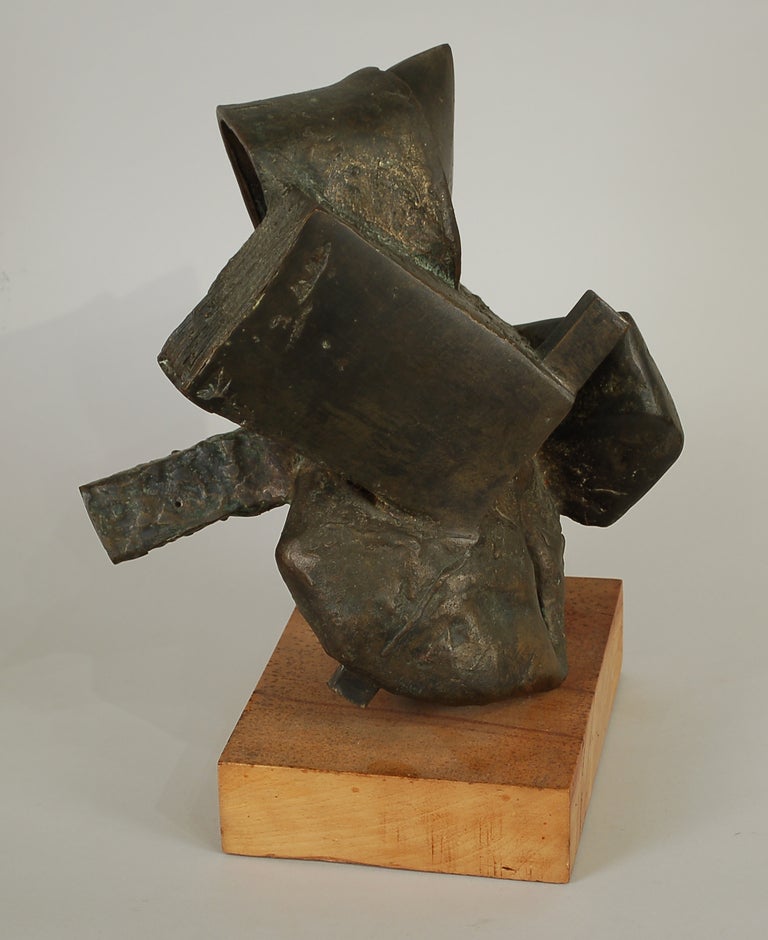 Mid-20th Century Brutalist Bronze Sculpture