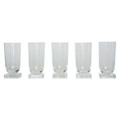 Libbey Knickerbocker Water Goblets