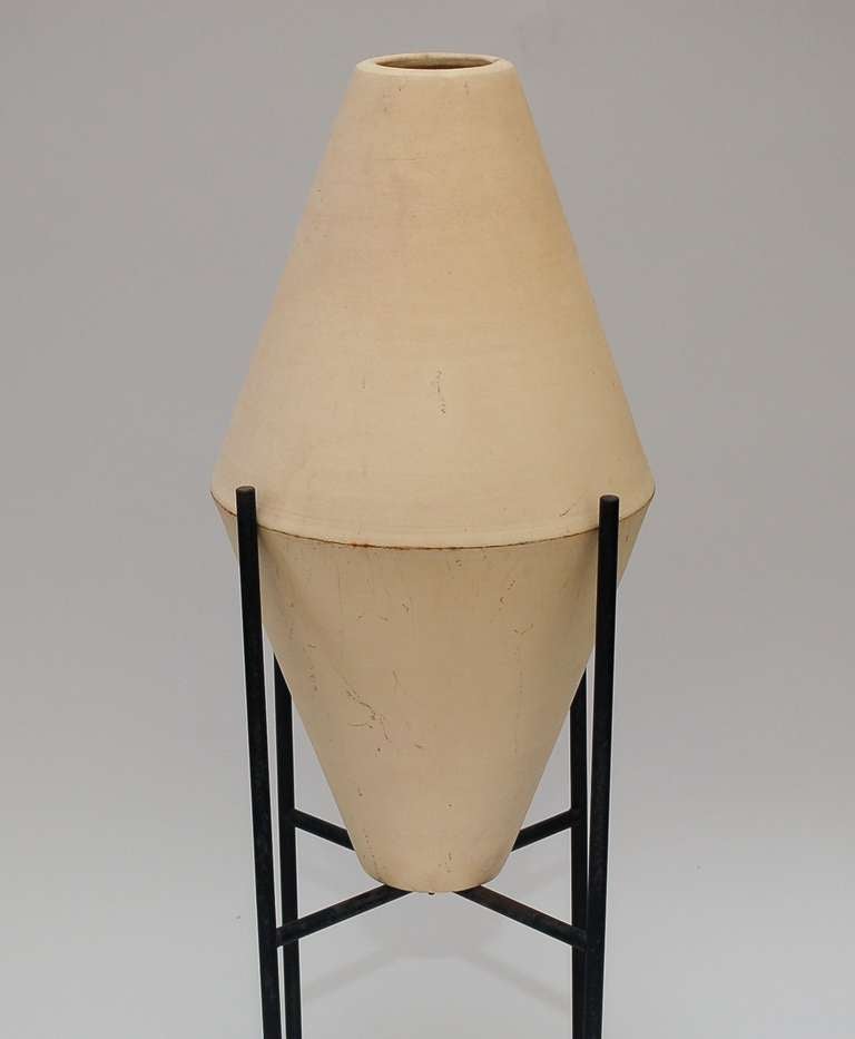 Mid-20th Century LaGardo Tackett Architectural Pottery With Stand