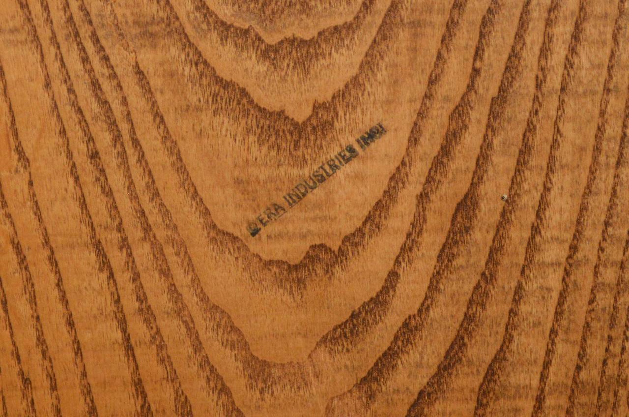 Mid-20th Century Evelyn Ackerman Carved Wood Panel for Era Industries