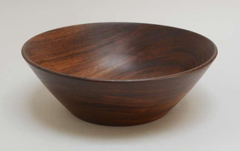 American Bob Stocksdale Mahogany Bowl