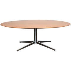 Florence Knoll Oval Dining Table