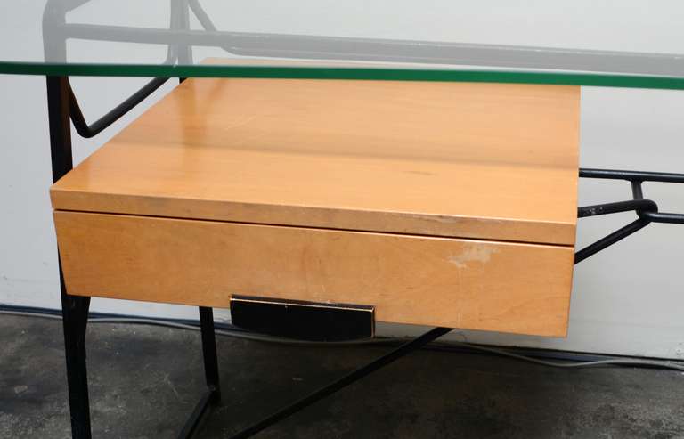 Mid-Century Modern Maurizio Tempestini Iron Desk for Salterini