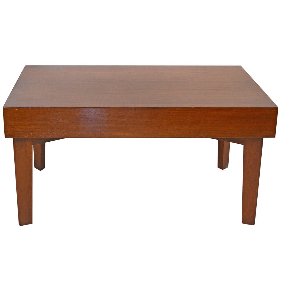 George Nelson Coffee Table with Pull Out Trays