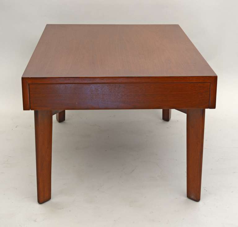 Mid-20th Century George Nelson Coffee Table with Pull Out Trays