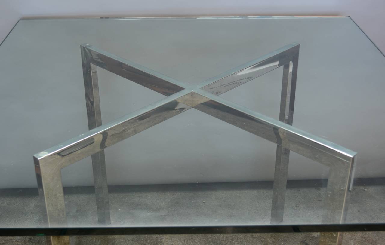 Plated International Style Nickel Plate Dining Table