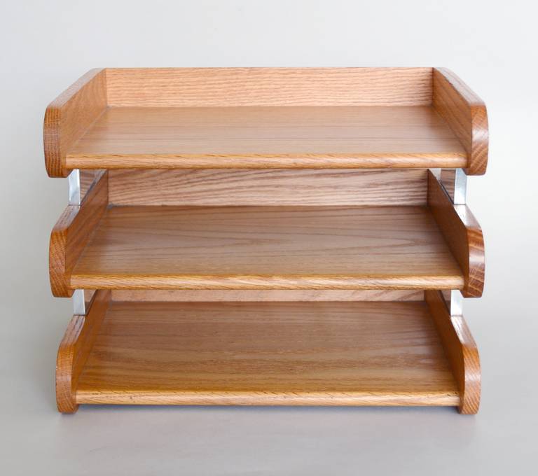 Oak Peter Pepper Products Letter Tray