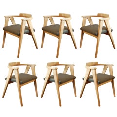 Six Ash Compass Chairs