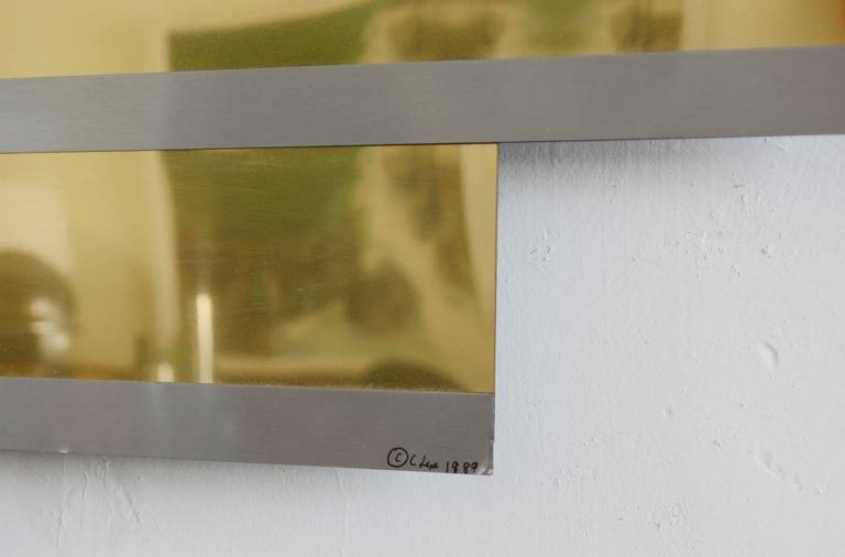 Curtis Jere Ribbon Sculpture In Excellent Condition In San Mateo, CA