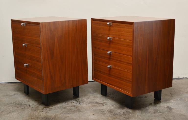 Pair of George Nelson Chest of Drawers In Excellent Condition In San Mateo, CA