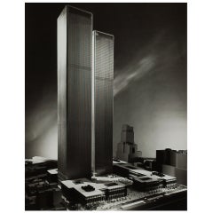 Twin Towers Model Photograph by Balthazar Korab #2