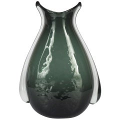 Winslow Anderson Design "Pouch Vase" for Blenko 1953