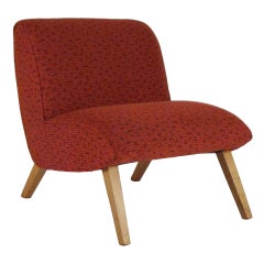 1950's Mid Century Modern Slipper Chair