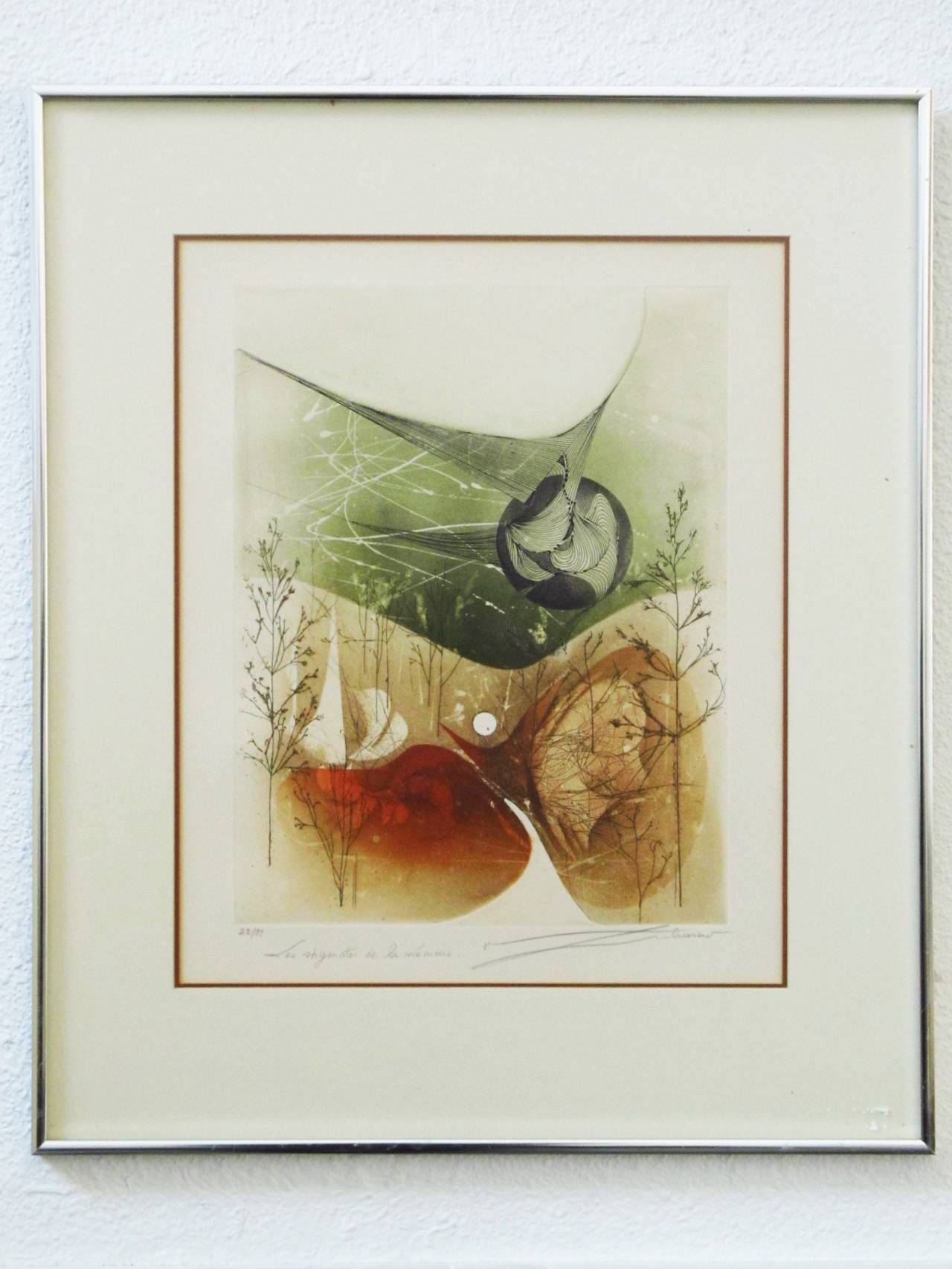 French Signed and Numbered Renee Lubarow Print 