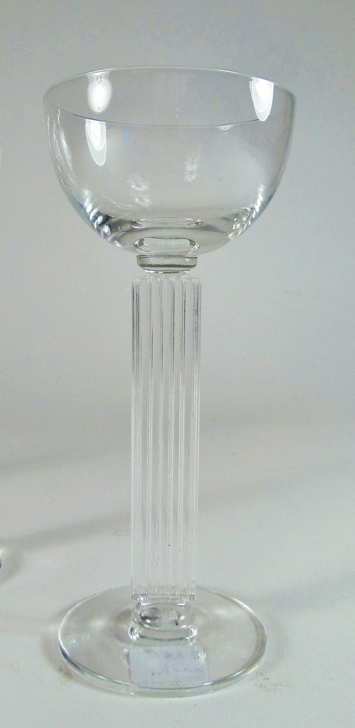 Art Deco Three Libbey Embassey Cocktail Glasses