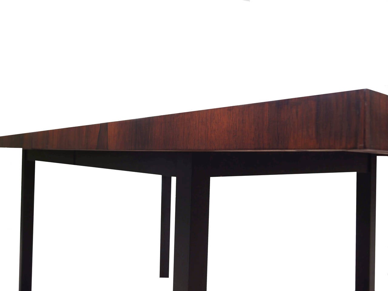 Mid-20th Century Stunning Exotic Wood Dining Table by Milo Baughman